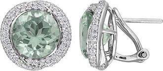 Rina Limor Silver 7.86 Ct. Tw. Gemstone Earrings