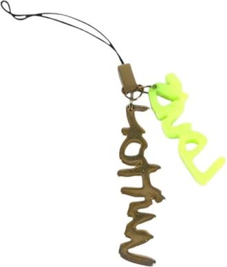 Louis Vuitton Phone Strap Pre-owned - - Pre-owned - Donna - Giallo - ONE SIZE