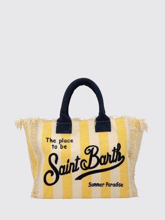MC2 Saint Barth Borsa Colette in canvas di cotone con logo