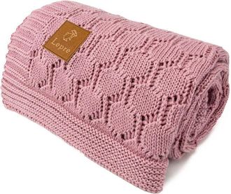 OEM Manta De Bamb&uacute; Calada 80x100 Rosa