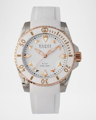Gucci 36mm Gucci Dive White Automatic Watch