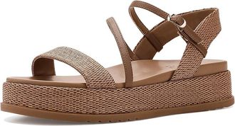 Naturalizer Zayda Womens Sandals Walnut Wake : 7.5 W (C), Synthetic