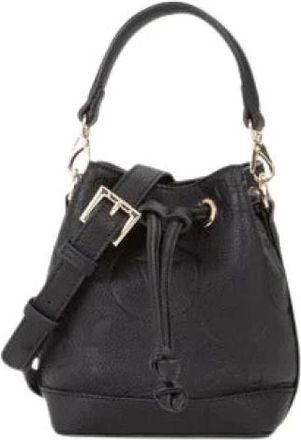 Mario Valentino Tassen, Dames, Zwart, ONE Size, Samba Re Handtas in Zwart