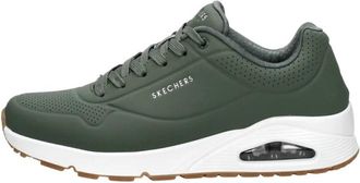 Skechers Uno Stand On Air - Heren - Hardloopschoenen - Groen - 45 EU - Fitness