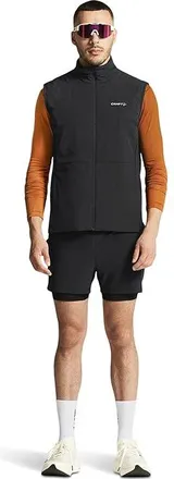 Craft Advance Essence Warm Vest 2 Mens Coat Black : 2XL, Elastane/Polyamide/Polyester