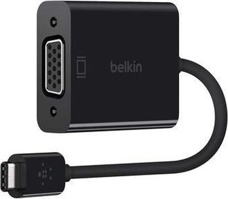 Belkin Adaptador Belkin Usb-c A Vga Negro, F2cu037btblk