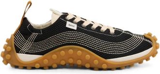 Ami Trainers Black And Ivory Mirage