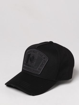 Dsquared2 hat in cotton with patch