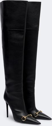 Gucci Botas mosqueteras Donna con Horsebit