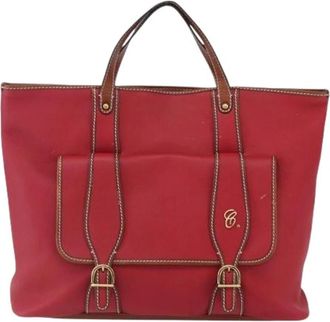 Chlo&eacute; Pre-owned Vintage tote bag - Dames - Vintage Shopper - Rood - ONE Size - Leer - Vintage