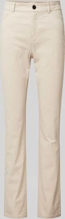 Christian Berg Regular Fit Hose im 5-Pocket-Design in Beige, Gr&ouml;&szlig;e 36/30