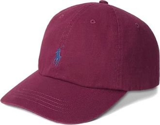 Polo Ralph Lauren logo-detail baseball cap - women - Fabric - One Size - Red