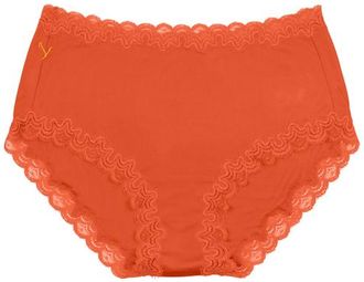 Uwila Warrior Soft Silk Briefs in Spicy Orange at Nordstrom, Size 3X-Large