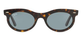 Ray-Ban RB2242F Wayfarer Oval Asian Fit 902/R5 Mens Sunglasses Tortoiseshell Size 53