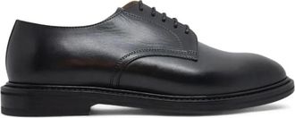 Henderson Derby - Heren - Nette schoenen - Zwart - 45 EU - Leer - Schoenen