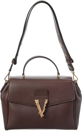 Versace Leather Satchel