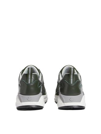 Dsquared2 Mens Dash Logo Lace-Up Sneakers Green Shoes >
