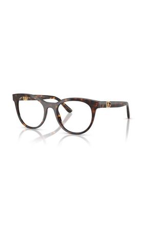 Dolce & Gabbana 52mm Phantos optical glasses in Tortoise at Nordstrom