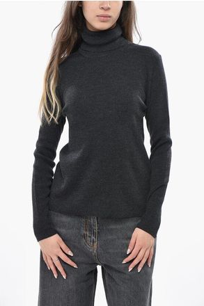 Parosh Ribbed Wool Turtleneck size L