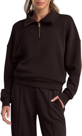 Rhone DreamGlow Half Zip in Dark Espresso at Nordstrom Rack, Size X-Large