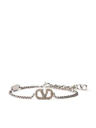 Valentino Garavani V Logo Signature Armband