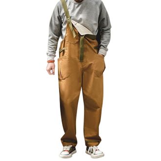 Generic Work Bib and Brace Overalls, Overalls Men, Bib and Brace Dungarees Mens, Protective Coverall, Work Trousers for Man Mens Cargo Joggers Mens Cargo Trou
