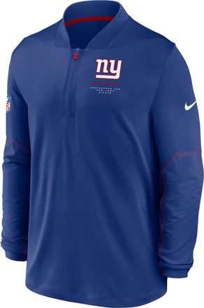 Nike New York Giants Sideline Nike Mens Dri-FIT NFL 1/2-Zip Top in Blue | 03BA073K8I-EKU