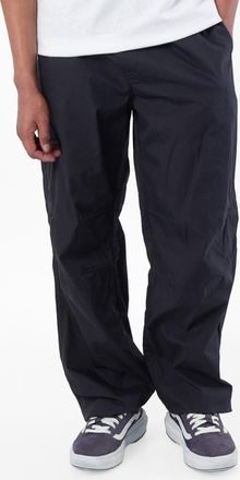 Burberry Wide-Leg Pleated Trousers, Size Medium