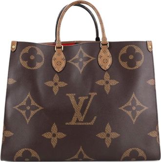 Louis Vuitton OnTheGo Reverse Monogram Giant GM tote bag - Bruin