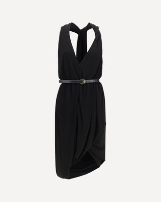 Loewe Abito drappeggiato in viscosa Woman 36
