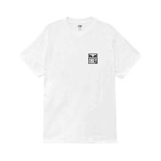 Obey T-Shirts, male, White, Size: XL T-Shirts