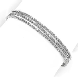 Suzy Levian Sterling Silver CZ Bracelet in Brown at Nordstrom Rack
