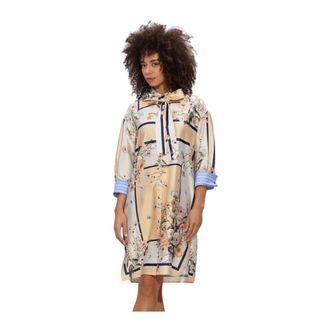 Liu Jo Abito TS NAV Shirt Dress - female - Liu Jo - Shirt Dresses - Multicolor - XL - Dresses