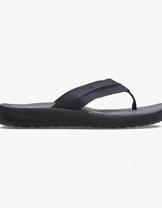 Crocs Mens Crocs 209332-001 YUKON VISTA II LR Mens Flip-Flops Black - Size: 12
