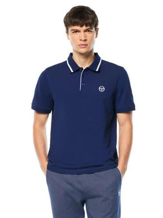 Sergio Tacchini Agiato Polo in Beacon Blue at Nordstrom, Size Xxx-Large