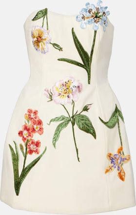 LEO LIN Abito corto Rosario in velluto