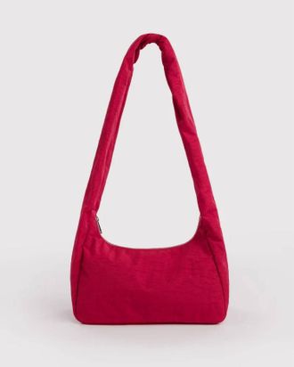 Baggu Womens Nylon Meringue Bag In Cherry