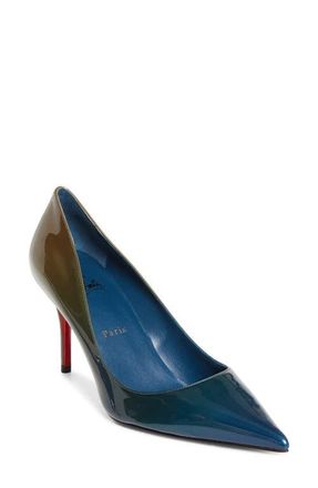Christian Louboutin Miss Z Pointed Toe Pump in Last Night/Bronzo at Nordstrom, Size 10.5Us