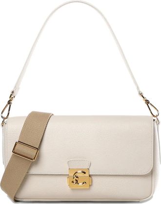 Coccinelle Borsa a spalla con chiusura a girello - Toni neutri