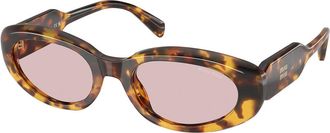 Miu Miu MUC01S 14L4I0 Womens Sunglasses Tortoiseshell Size 53