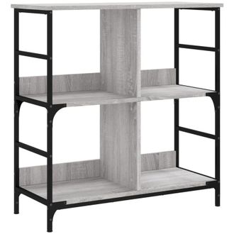 vidaXL Estanter&iacute;a De Madera De Ingenier&iacute;a Gris Sonoma 78,5x33x82 Cm Vidaxl