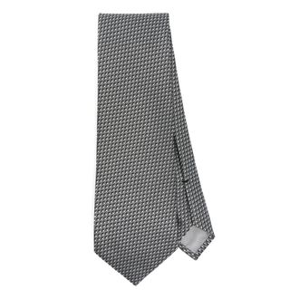Tom Ford Ties, male, Gray, ONE SIZE, Silk Pearl Point Tie