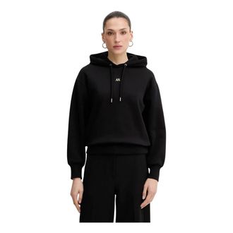 A|X Armani Exchange Mujer, Sudaderas, Negro, Talla: S