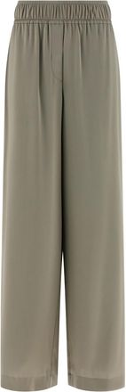 Brunello Cucinelli Grey Relaxed Drawstring Pant