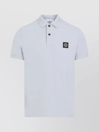 Stone Island slim-fit cotton polo shirt