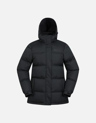 Mountain Warehouse Womens Mountain Warehouse Womens/Ladies Waterproof Padded Jacket - Black - Size: 10