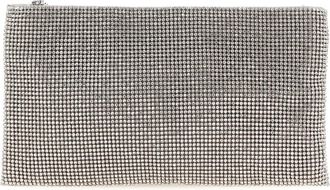 Benedetta Bruzziches Your Best Friend La Petite clutch bag - Dames - Clutches - Grijs - ONE Size - Leer - Tassen