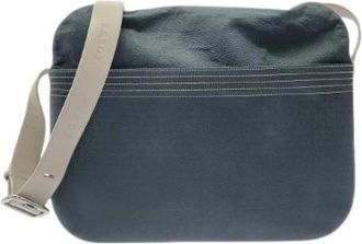 Loewe Pre-owned PVC Schoudertas - Dames - Vintage Schoudertas - Blauw - ONE Size - Vintage
