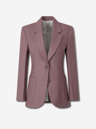 Victoria Beckham Straight Patch Blazer