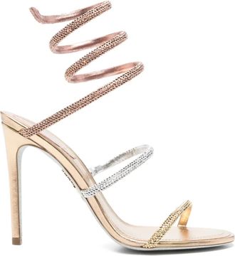 Rene Caovilla Sandali Cleo 105mm - Oro